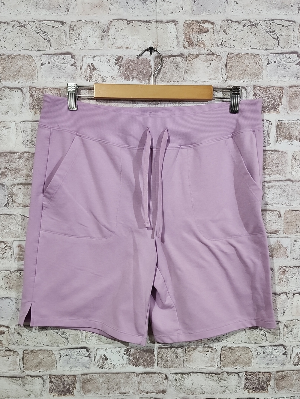Athletic Works Lavender Drawstring Women’s Athletic Shorts